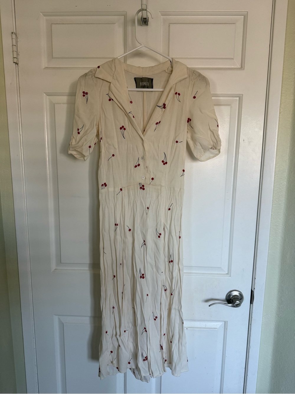 Reformation Cherry Midi Dress
